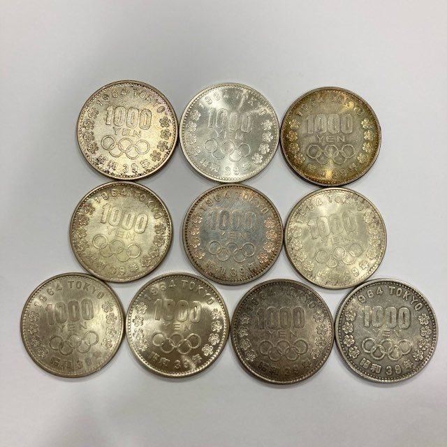 東京オリンピック1000円銀貨