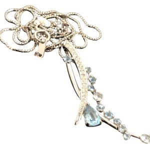 K18WGネックレス