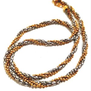 K18 Pt900 18金 プラチナ コンビネックレス アクセサリー