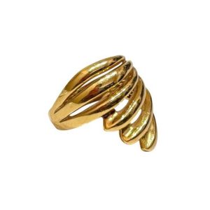 K18 リング 石なし 18金 アクセサリー