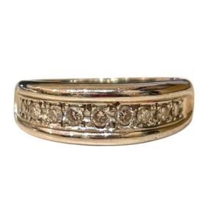 Pt900 リング メレダイヤ付き 石あり プラチナ アクセサリー