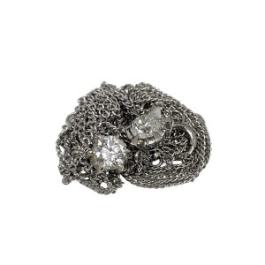 Pt850ネックレス ダイヤ