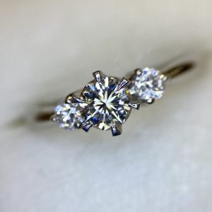 Pt900リング ダイヤ