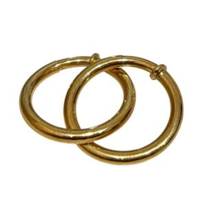 K18 イヤリング 石なし 18金 アクセサリー