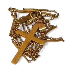 K18 ネックレス 石なし 18金 アクセサリー