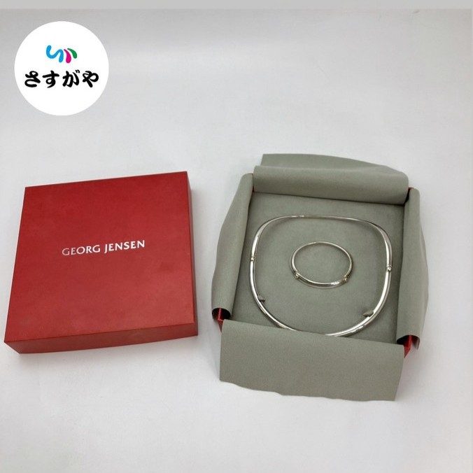 GEORG JENSEN　ネックレス &バングル セット