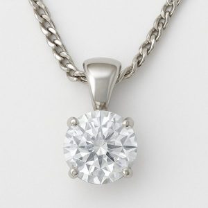 Pt900　ダイヤモンド ネックレストップ