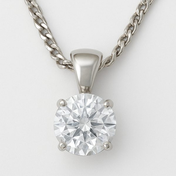 Pt900　ダイヤモンド ネックレストップ