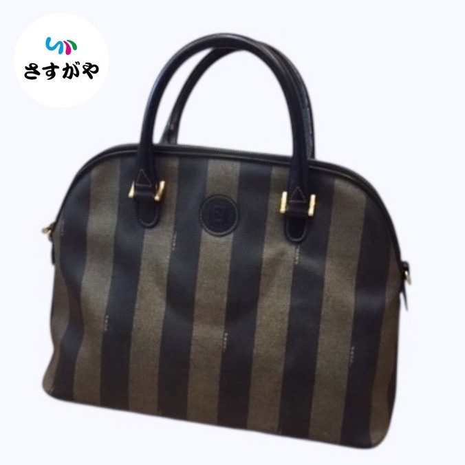 FENDI ペカン柄 ハンドバッグ