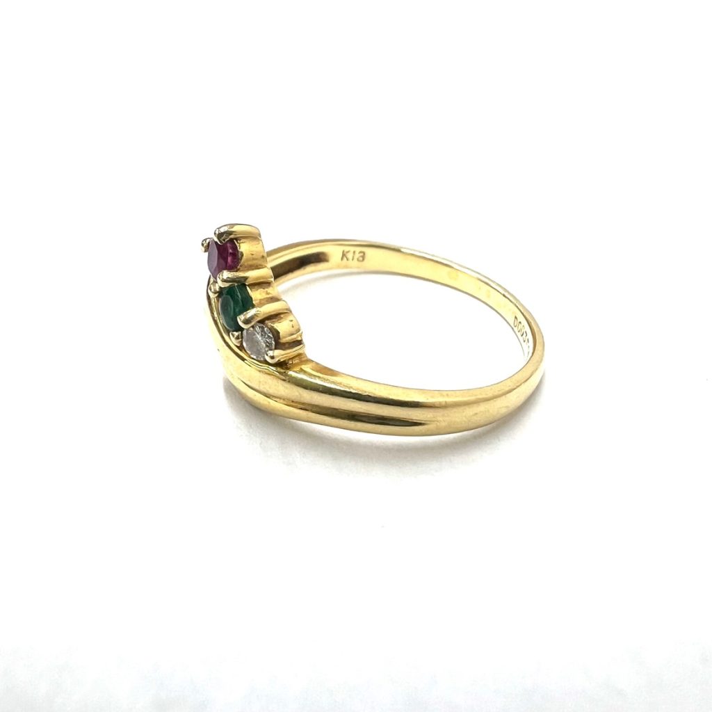 【貴金属】K18 リング アクセサリー ジュエリー