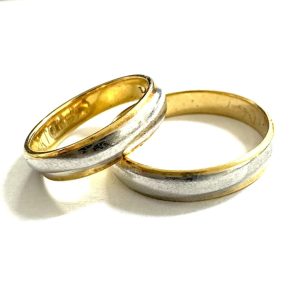 K18/Pt900 金 プラチナ コンビ リング おまとめ