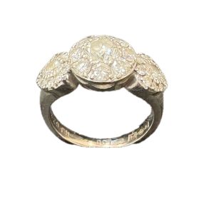 Pt900  Pt  プラチナ　地金　リング　アクセサリー　ダイヤ