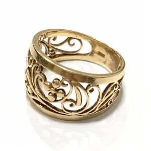 K18 18金 リング 指輪