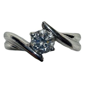 Pt900　プラチナ　地金　ダイヤモンド　リング　アクセサリー