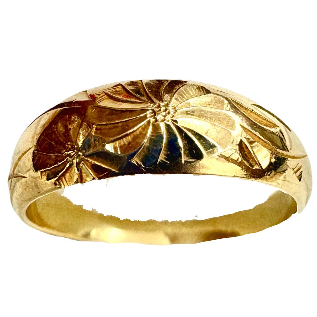 K18　18金　金　地金　リング　アクセサリー