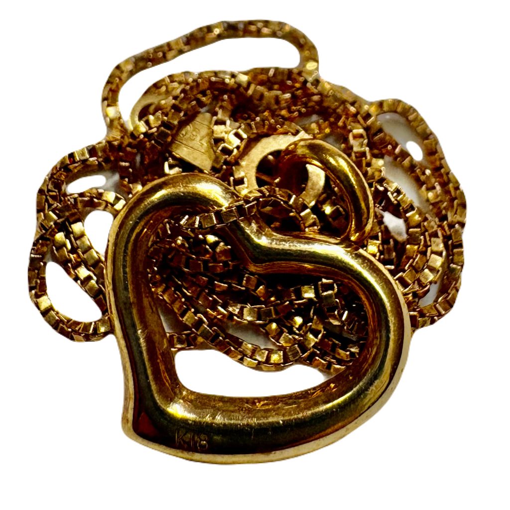 K18　18金　金　地金　ネックレス　アクセサリー