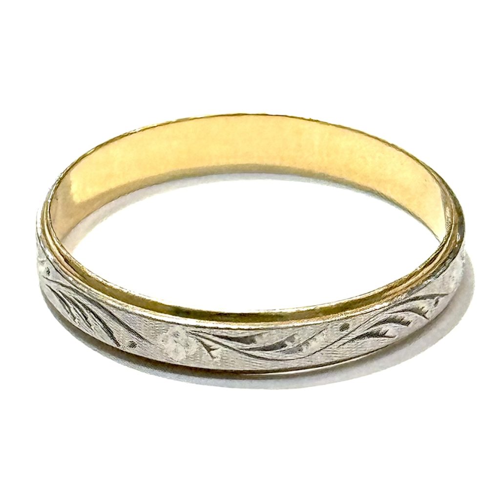 Pt900/K18 プラチナ 金 コンビ リング