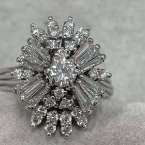 pt900ダイヤモンド付きリングの買取| 取手市南藤代| その場で現金買取致します！