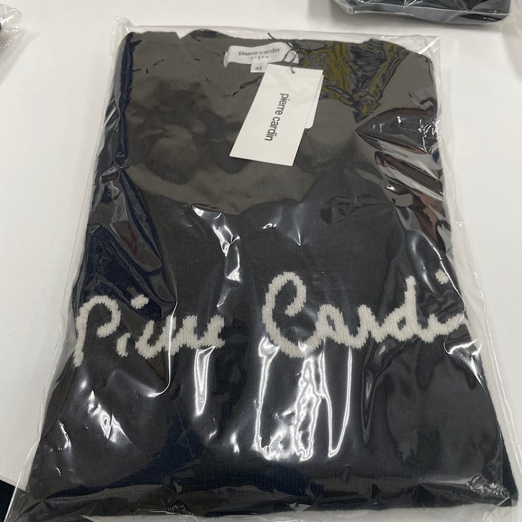 アパレルの買取店| ピエールカルダン ニットセーターの買取| 我孫子市天王台