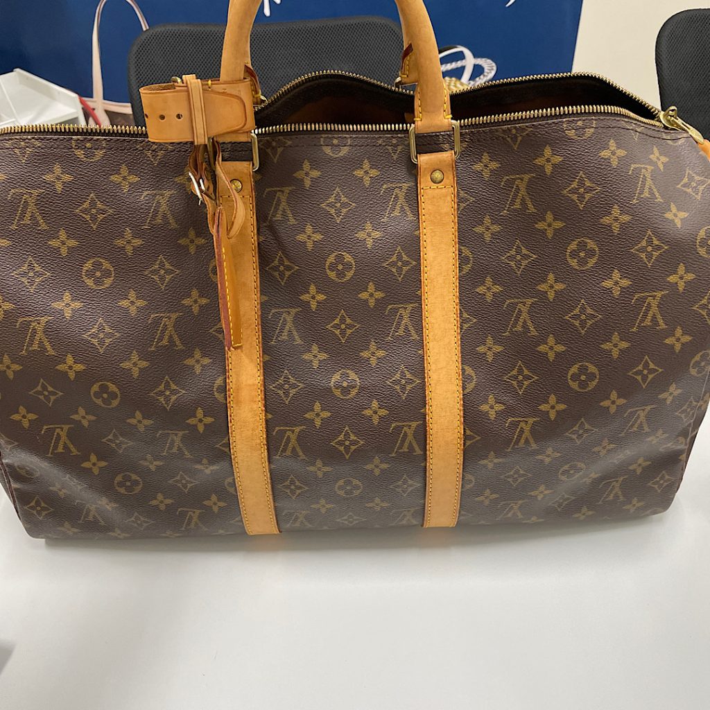 ブランドバックの買取店| ルイヴィトンLOUISVUITTONキーポルの買取| 常総市