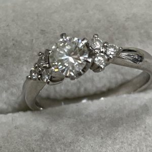 プラチナの高価買取店| pt900ダイヤモンド付きリングのお買取り| 我孫子市江蔵地