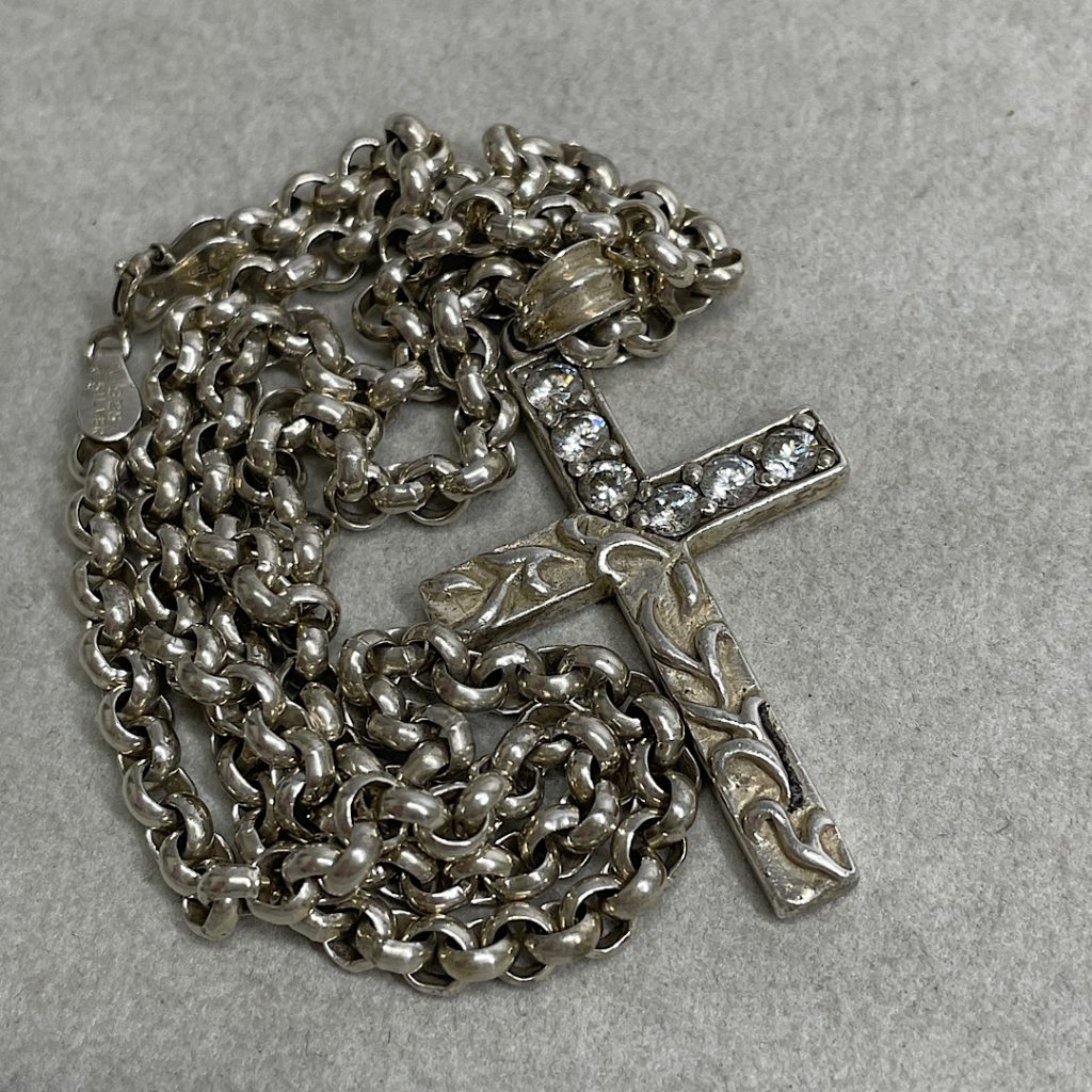 貴金属高価買取中！| pt900メレダイヤ付きネックレスの買取| 取手市光風台