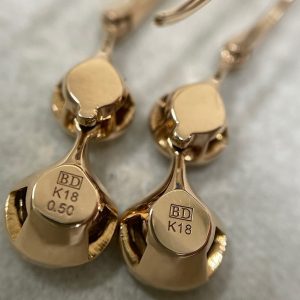 貴金属高価買取中！| k18ダイヤ付きピアスの買取| 龍ケ崎市久保台