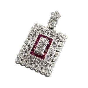 K18WG 石付き トップ