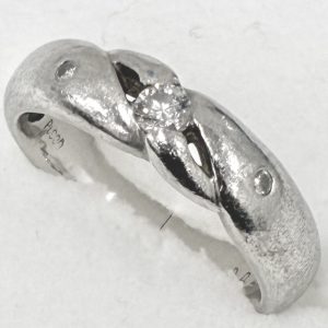 Pt850 リング ダイヤモンド ジュエリー