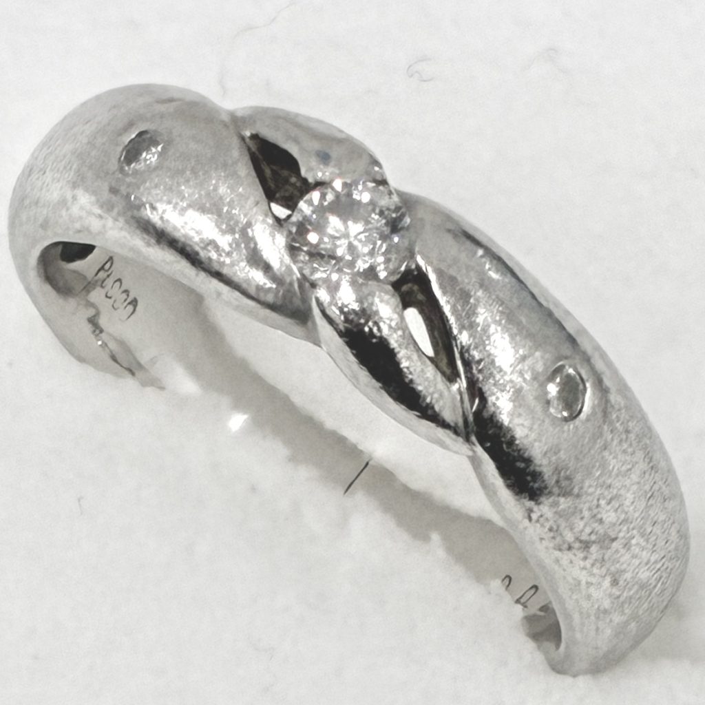 Pt850 リング ダイヤモンド ジュエリー