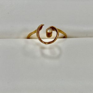 K18 750 ダイヤリング