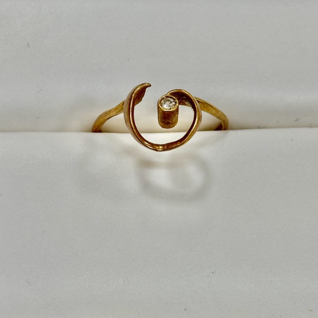 K18 750 ダイヤリング