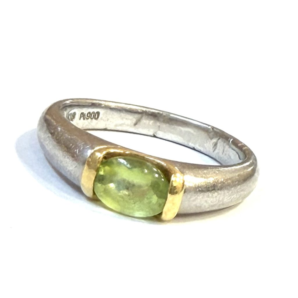 PT850 K18 石つき リング