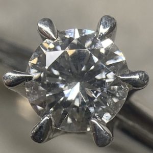 Pt900　ダイヤモンドリング