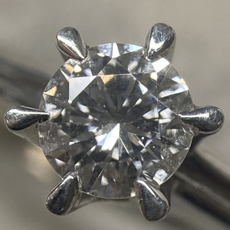 Pt900　ダイヤモンドリング