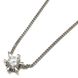 Pt850 ダイヤモンドネックレス