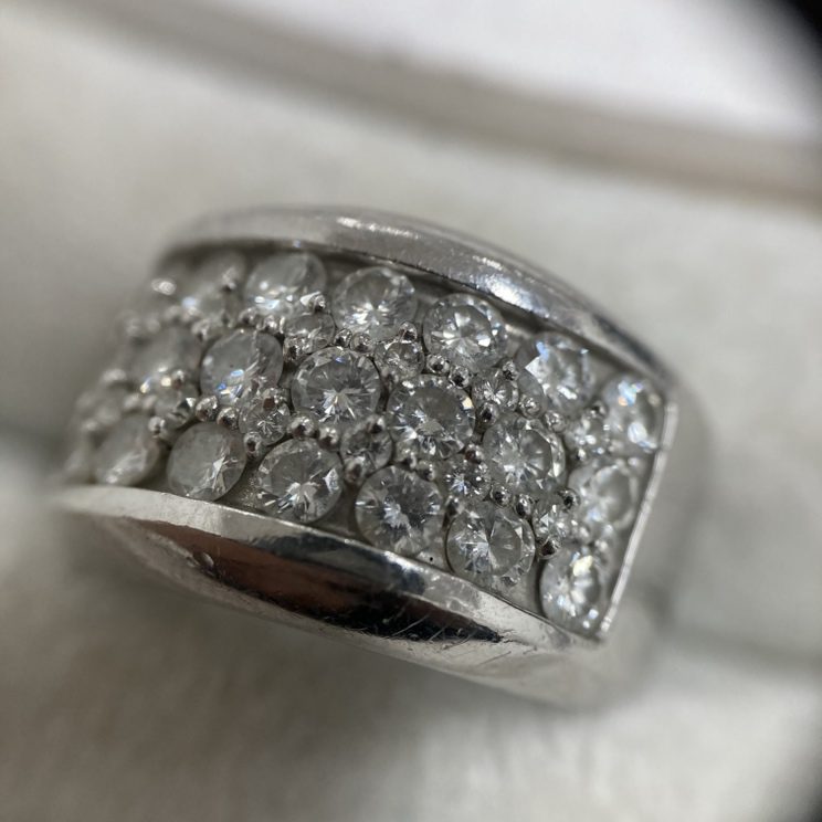 Pt900 リング ダイヤモンド