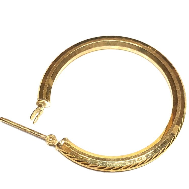 K18 18金 片方だけのピアス アクセサリー