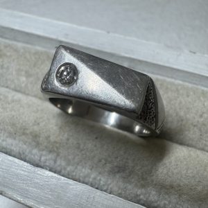 Pt900 ダイヤ付き リング