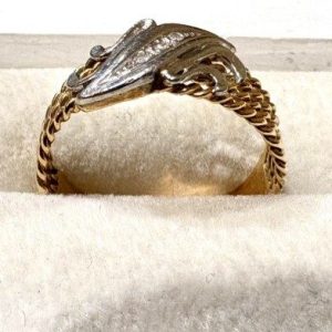 K18/Pt900 コンビリング