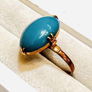 K18 18金 ターコイズ リング