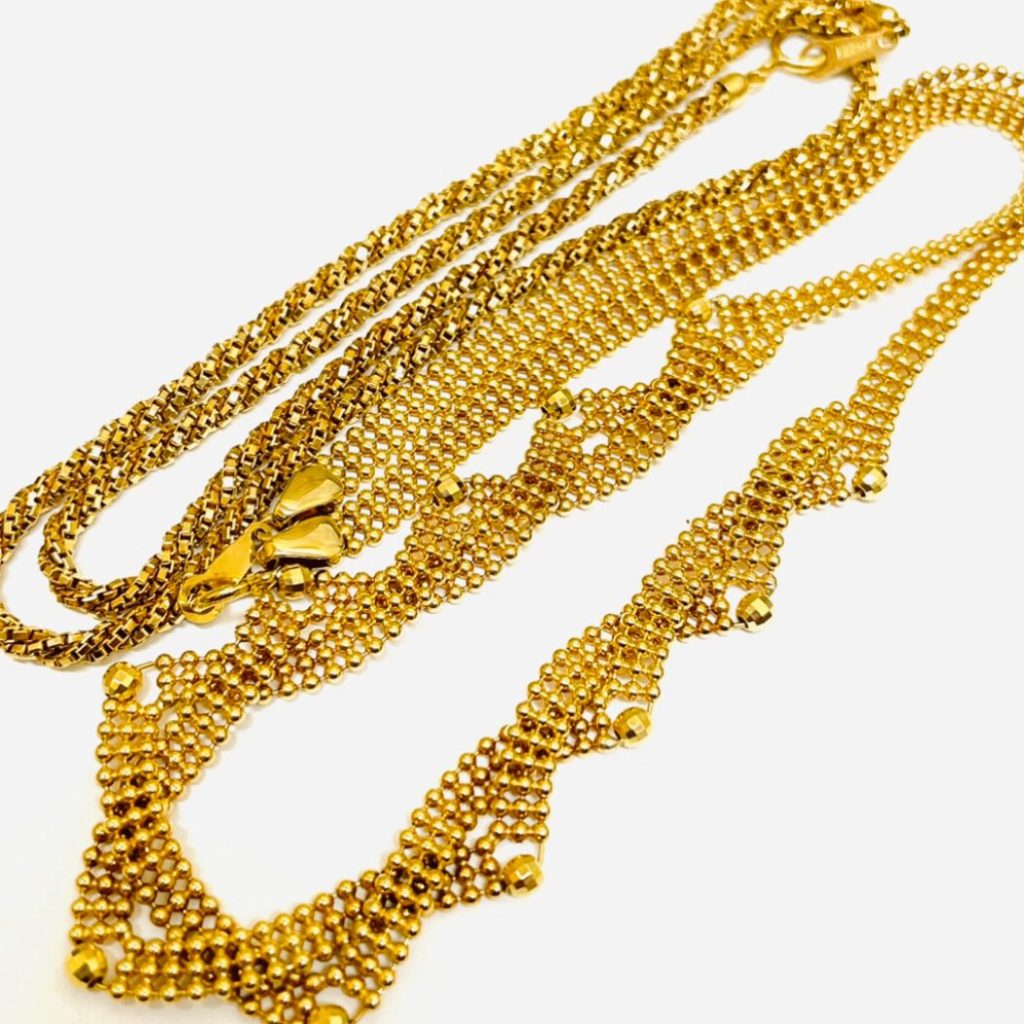 K18 ゴールド ネックレス アクセサリーおまとめ