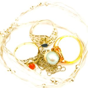 Pt850 K18 金プラチナ リング ネックレス アクセサリーおまとめ