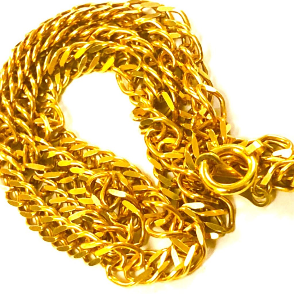 K18 ゴールドネックレス アクセサリー