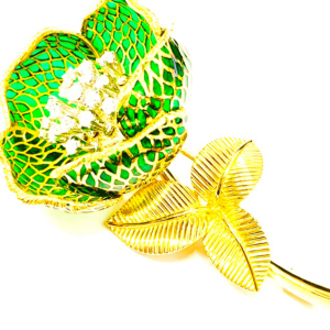 K24 ゴールドブローチ アクセサリー