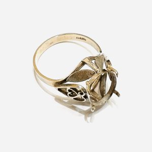 K14WG 14金ホワイトゴールド リング