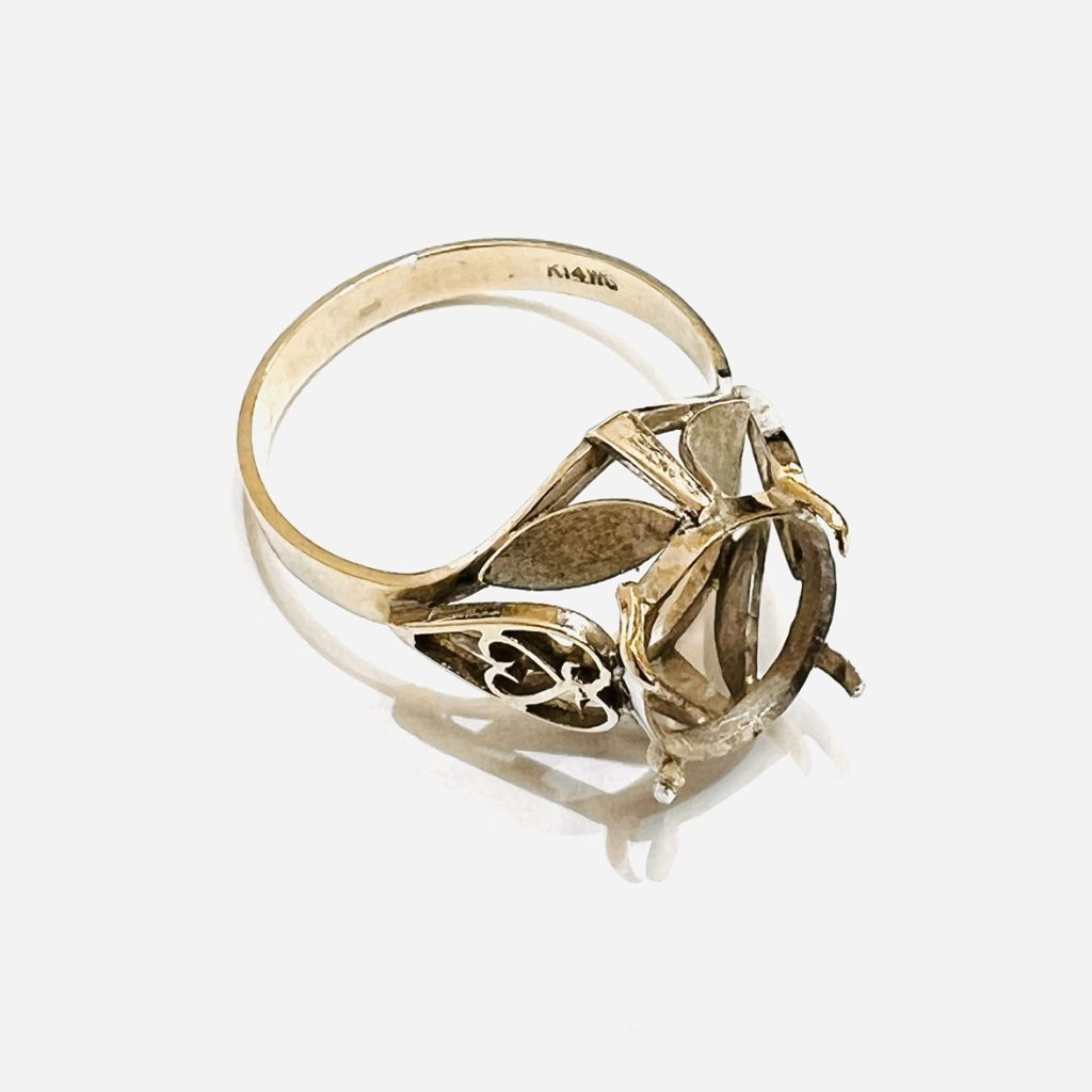 K14WG 14金ホワイトゴールド リング