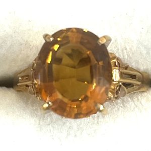 K18　18金　750　リング　トパーズ