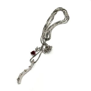 K18WG ネックレス