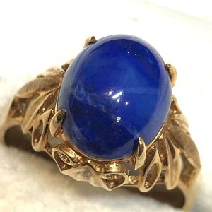 K18(18金) ラピスラズリ リング